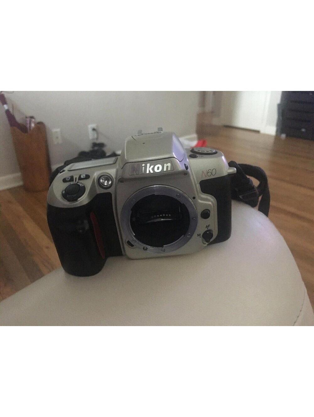Nikon N60 AF SLR Film Camera Body Untested